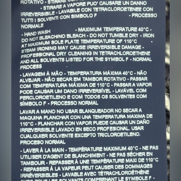 Armani Jeans Sweater Mens Blue Marled Soft Chunky Knit Size L Wool Blend Lux Y2K - Picture 13 of 13